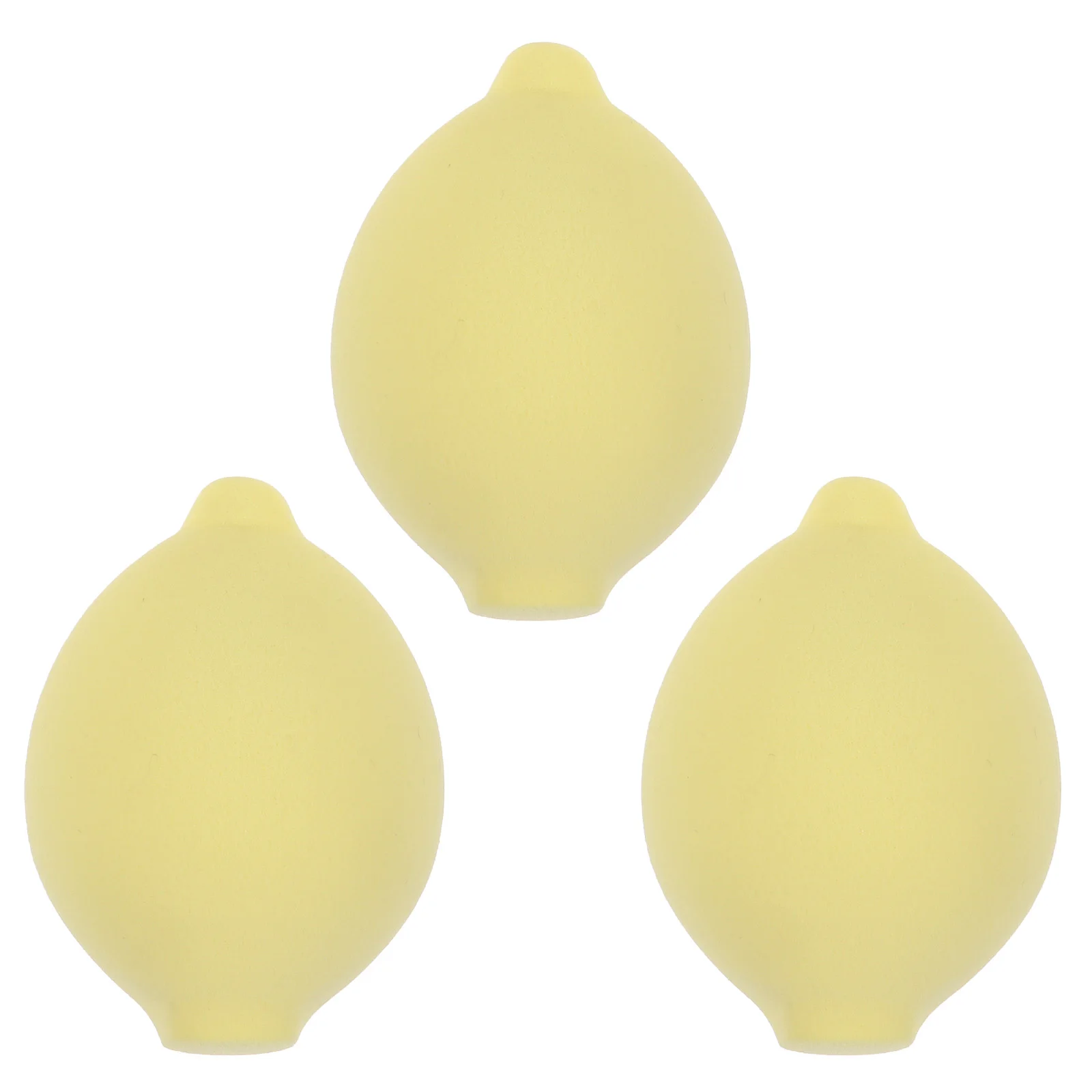 

3 Pcs Makeup Sponge Ultra Blender Powder Puff Facial Tools Triangle Shaped Cosmetics Accessories Wet Dry Use