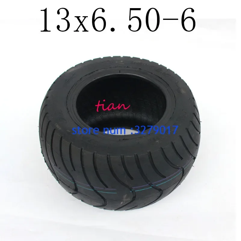 

Hot Sale High Performance 13x6.50-6 Tubeless Tyre Vacuum Tire for ATV QUAD Golf Buggy Mower Go-kart Lawnmowers