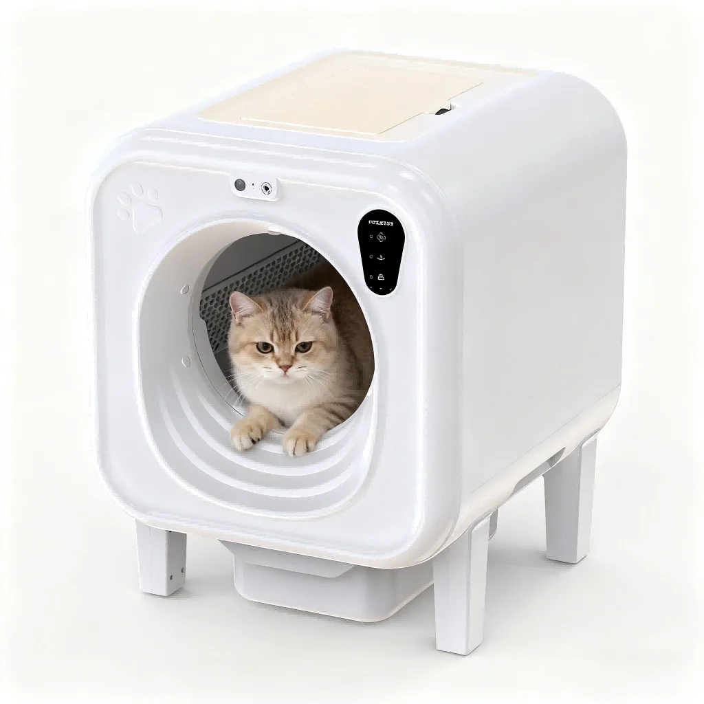 YG-X31PST Smart Cat Litter Box, Self-Cleaning, Premium APP, Voice Control, Advanced Odor Elimination, Ultra-Quiet