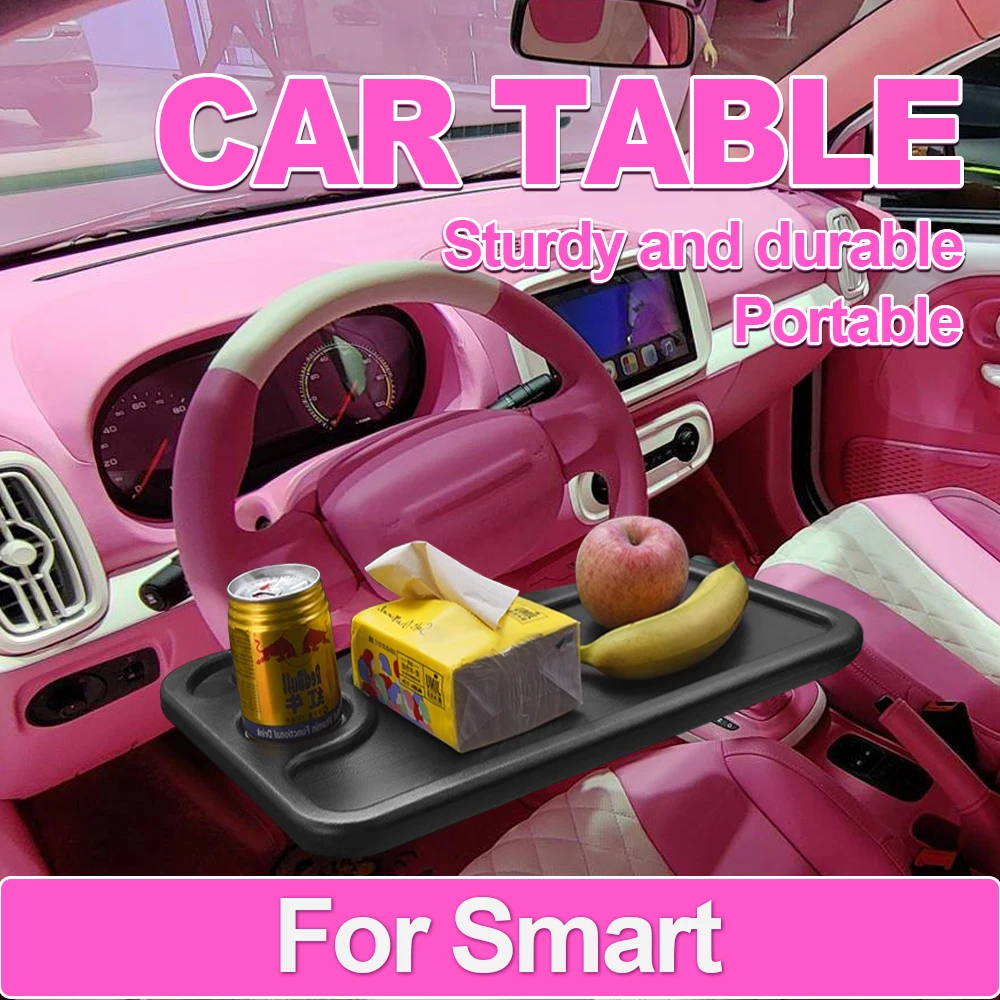 

Foods Coffee Tray Board Car Table Eat Work Cart Drink Food Goods Holder Tray Car Tray Board Car Shelves Car Food Desk For Smart