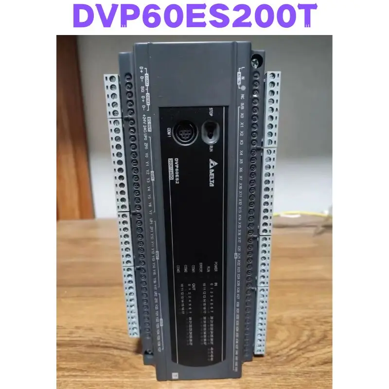 Second-hand DVP60ES200T PLC Module Tested OK