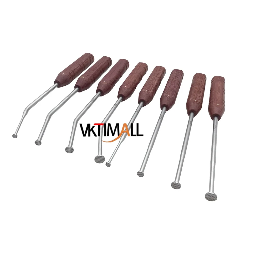 VKTIMALL Bone Hammer Top Rod for Tibial Plateau Straight/Curved Veterinary Orthopedic Instrument