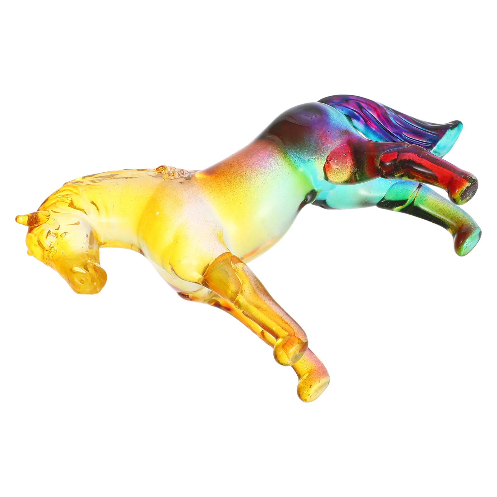 

Crystal Statue For Office Home Decor Desktop Animal Ornament Sculpture Horse Sculptures Statues Horse Desktop Ornaments