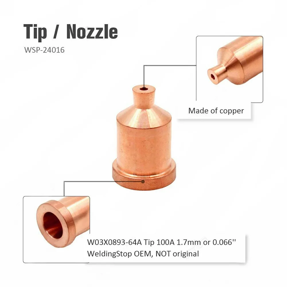 

Расходные материалы для резака, 22 шт., электрод Ref Guard Ref KP2845-1 KP2845-8, плазменный WSP-24013 WSP-24017, хит продаж