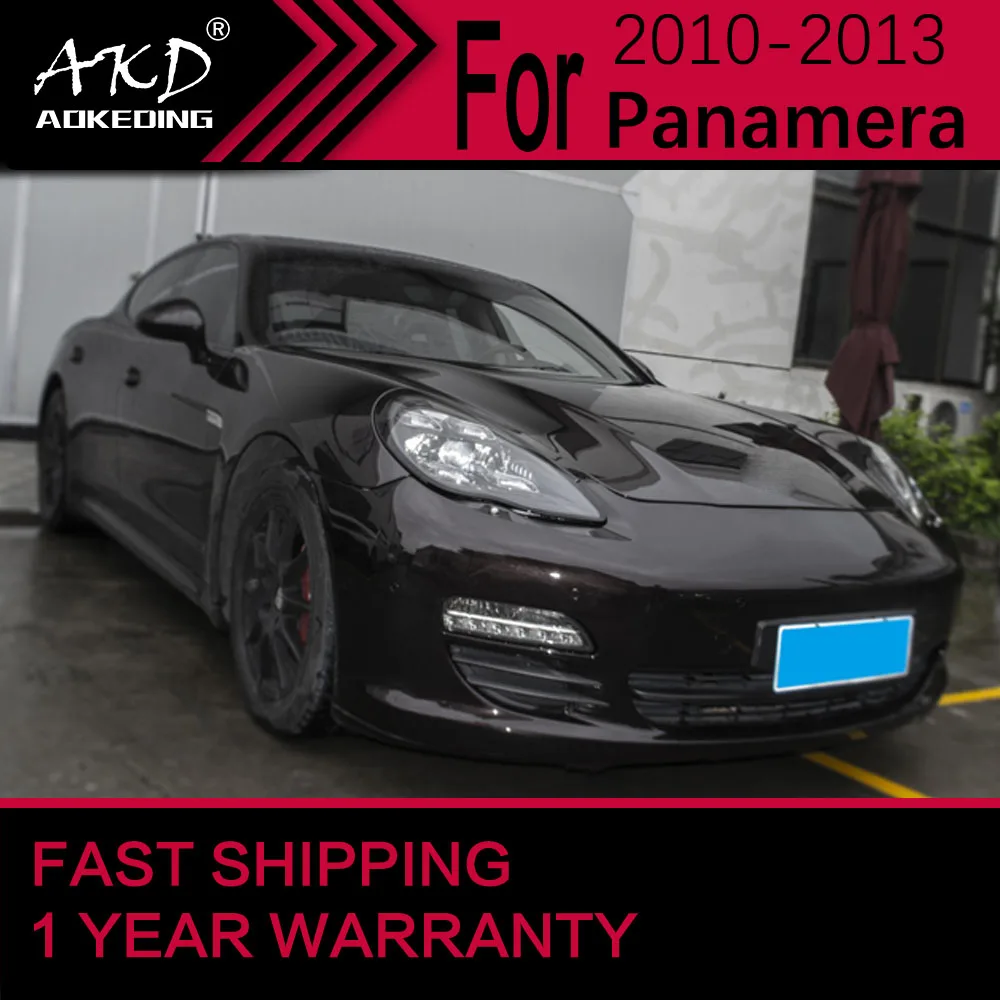 Car Lights for Porsche Panamera 970 LED Headlight 2010-2013 Panamera 970.1 Head Lamp Drl Projector Lens Automotive