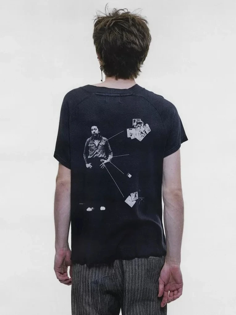 ER/D 26SS Musician Portrait Shoulder Short Sleeve TEE