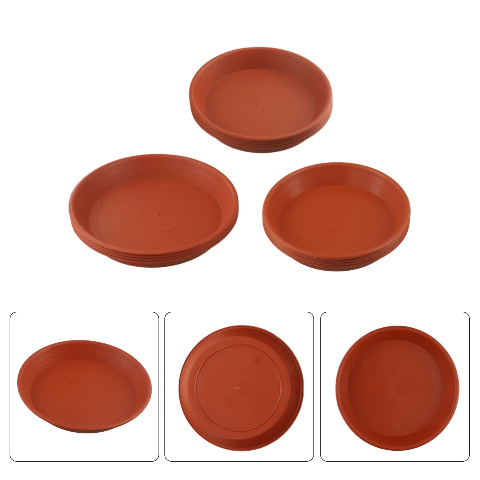 

Набор поддонов для растений. Поддоны для цветочных горшков. Привлекательный дизайн. Функциональные и универсальные. Различные размеры. Предотвращают повреждения от воды.