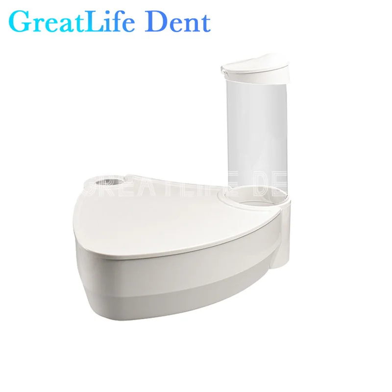 

GreatLife Dent Paper Accessories Dental Chair Scaler Tray Placed Additional Tissue Box Cup Storage Holder Tray Dentistry Holder