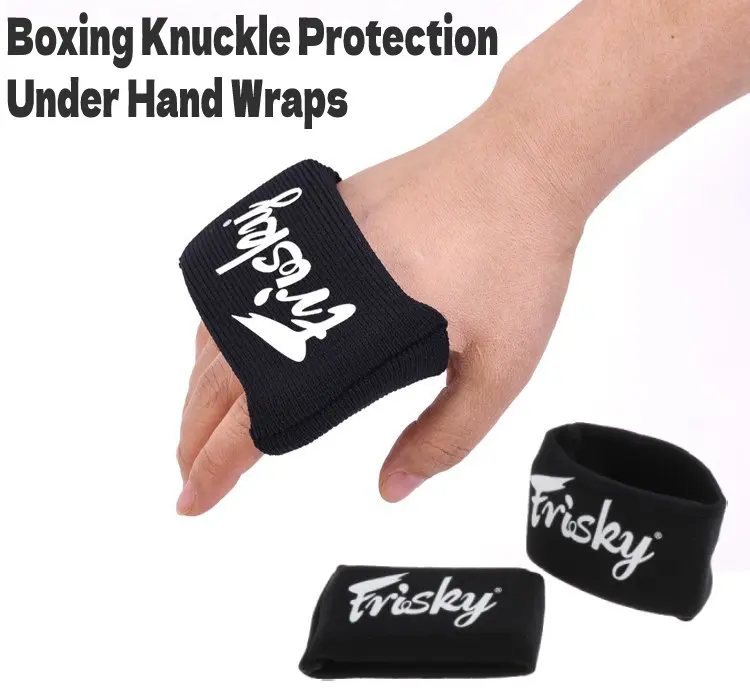 Pack 2 Gel Boxing Knuckle Protection Under Hand Wraps Sanda Muay Thai Guards Protector 4 Colors Sportswear Acces Wrist Support