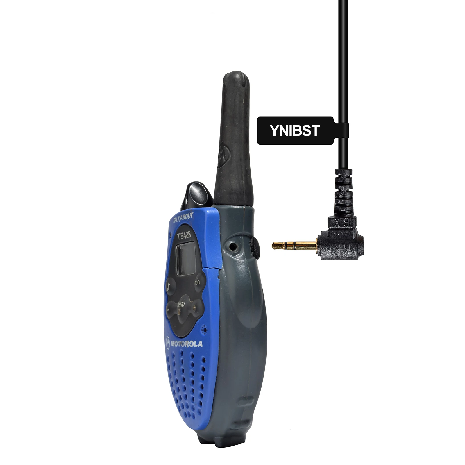 Auricolare a 1 pin compatibile per Motorola TLKR-T60 T61 T62 T80 T81 T82 T-92 H2O T80 Extreme T82 Extreme, auricolare PTT con microfono