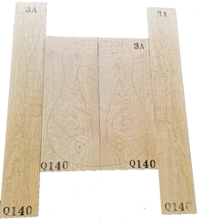 Folk 3a class wooden guitar North n sparrow eye maple back plate wool, guitar making materials DIY materials