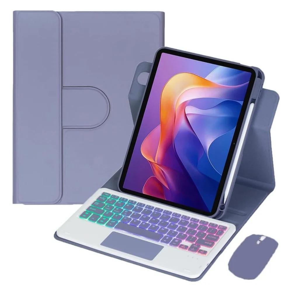 

Чехол-клавиатура с тачпадом для Huawei MatePad 11.5 дюймов 2025 TXZ-W09, подставка, клавиатура с подсветкой для Huawei MatePad 11.5 2025