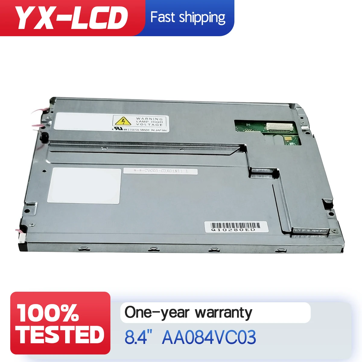 AA084VC03 8.4 Inch Industrial TFT LCD Display Screen Panel For C80 Chartplotter Display Screen Repair