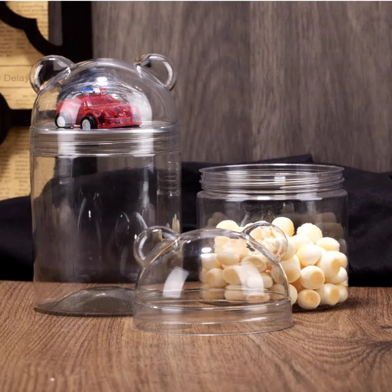 برطمان بلاستيكي واسع الفم من JMY سعة 32 أونصة، حاويات تخزين طعام محكمة الغلق مانعة للتسرب لتنظيم المطبخ، تخزين المؤن، خالية من مادة BPA #4