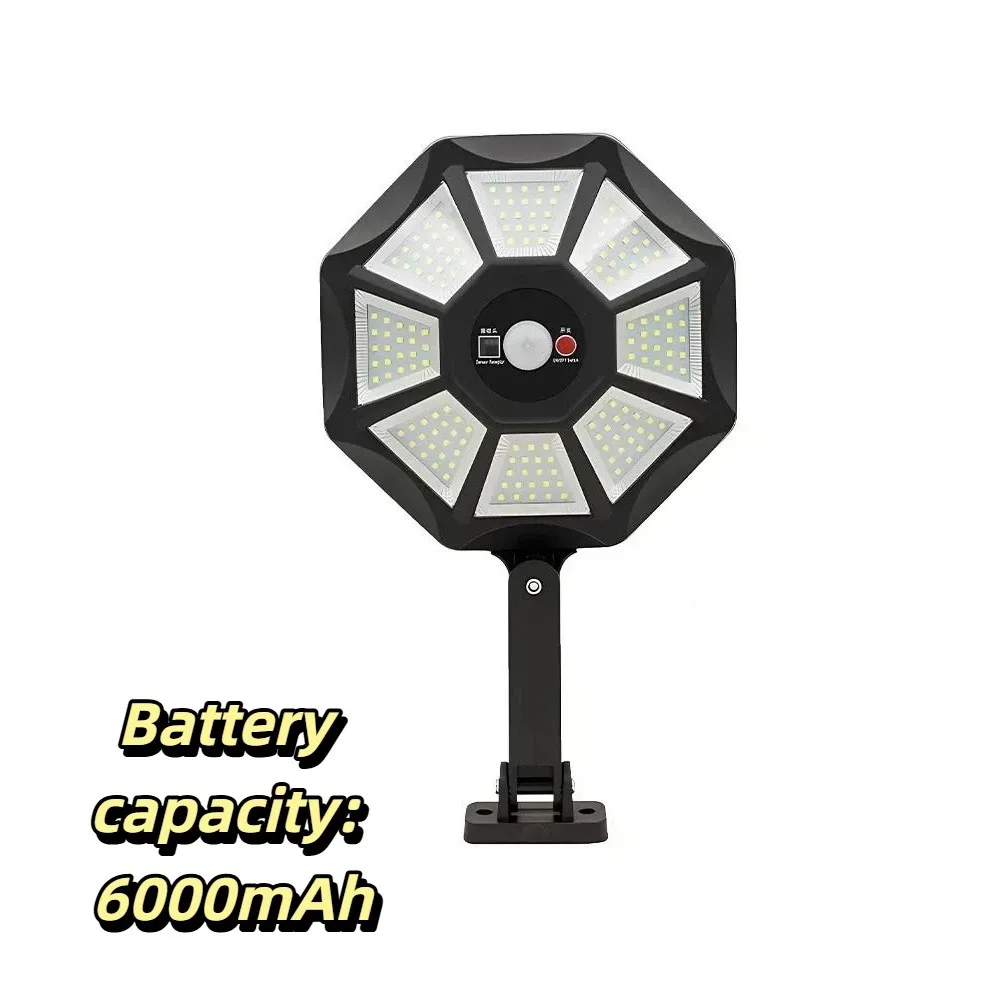 

Efficient Solar Power Solar Wall Light Soft Even Brightness Wide-Angle Lighting 180 Degree Round Light for 3.2V/6000mAh