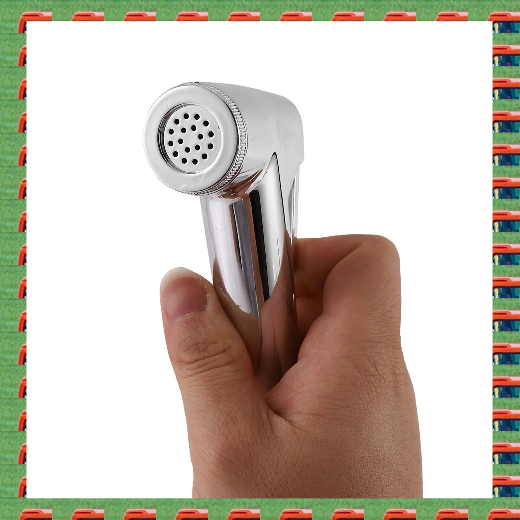 

ABMO 2X Ручная насадка для душа Душ Туалет Биде Спрей для мытья струи Shattaf с пружинным шлангом