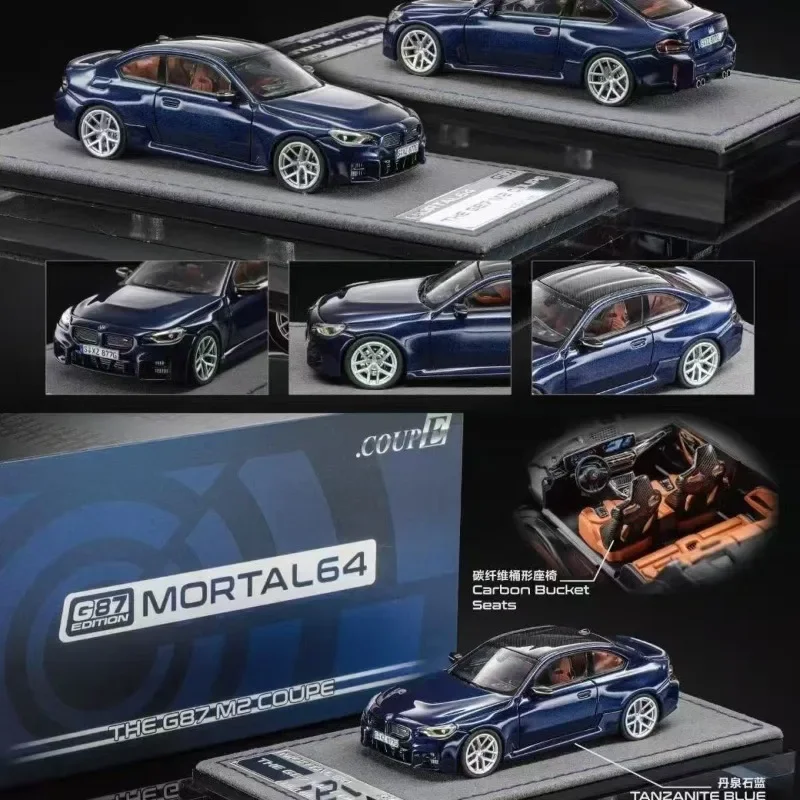 mortal-1-64-bmw-g87-m2-coupe-alloy-car-model-car-toy-collection-model-gifts-for-men-christmas-gift