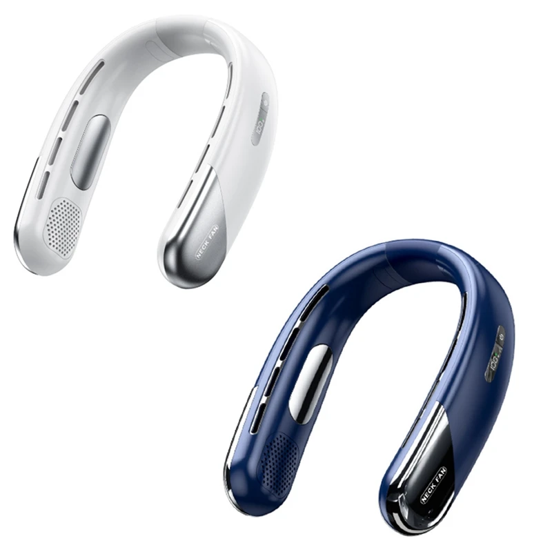 

Новейший портативный USB-вентилятор для шеи 1200 мАч безлопастной охлаждающий шейный вентилятор со светодиодным цифровым дисплеем 5-я передача ветровые электрические вентиляторы