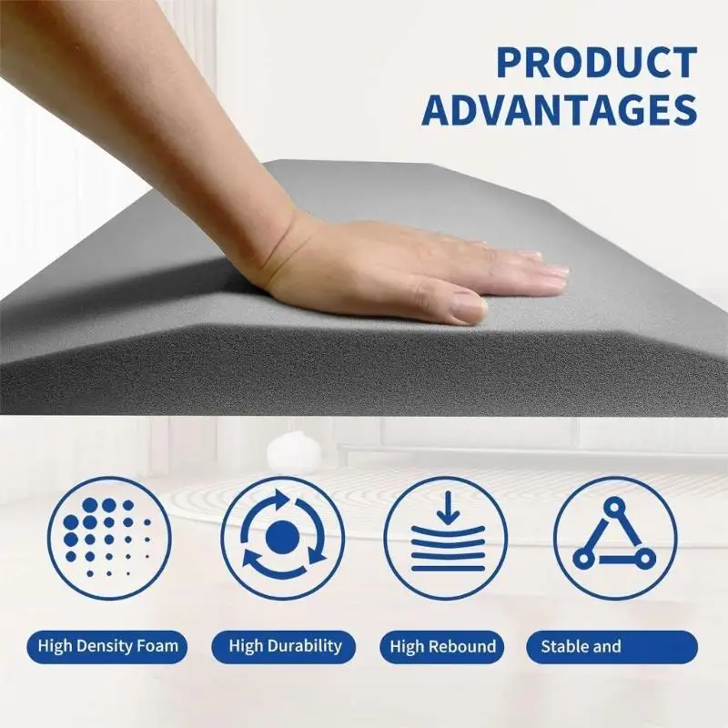 عالية الكثافة وسادة أريكة من الفوم إدراج حشو لإصلاح الأثاث يعيد الشكل والراحة سهلة DIY قطع لتناسب 1 زوج D2RD