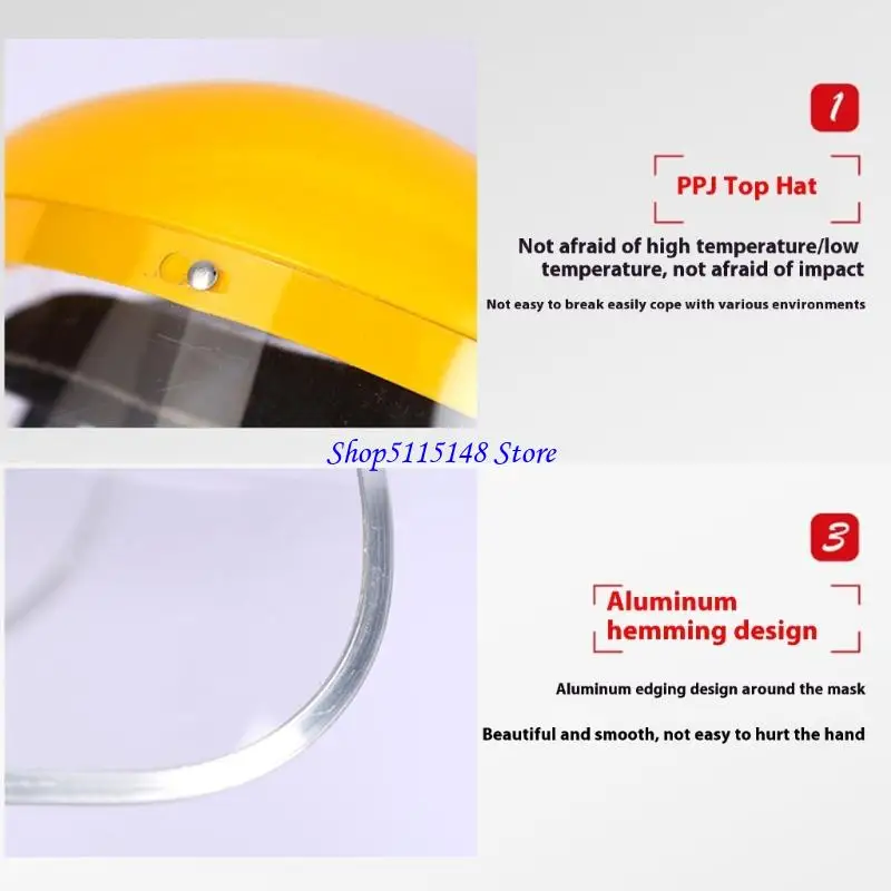 F3ma Splash Dust -Preshent Mask Clear защитные козырьки для высоких ударов рабочей среды