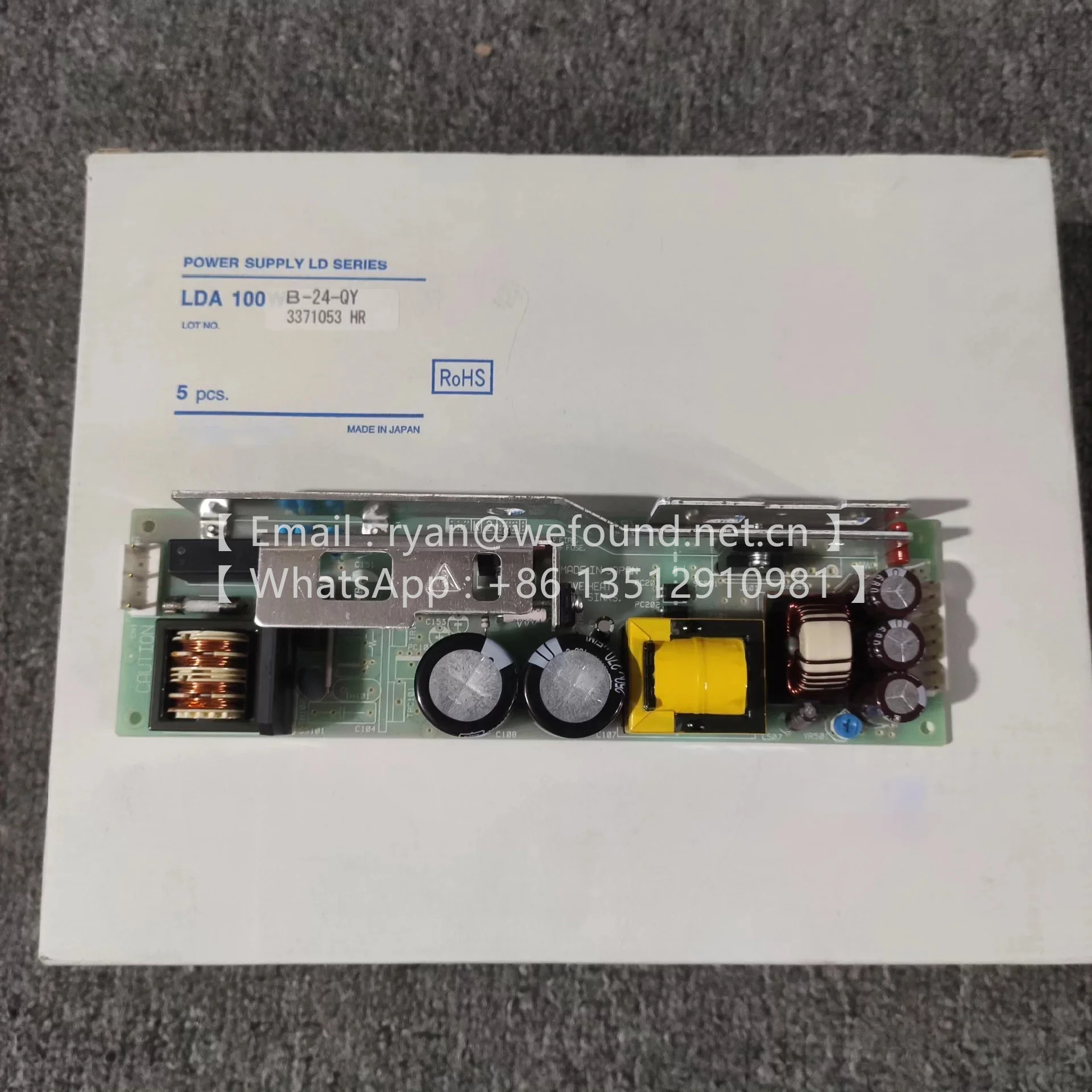 

Brand-new LDA100B-24 QY Rugged PCB type POWER MODULE