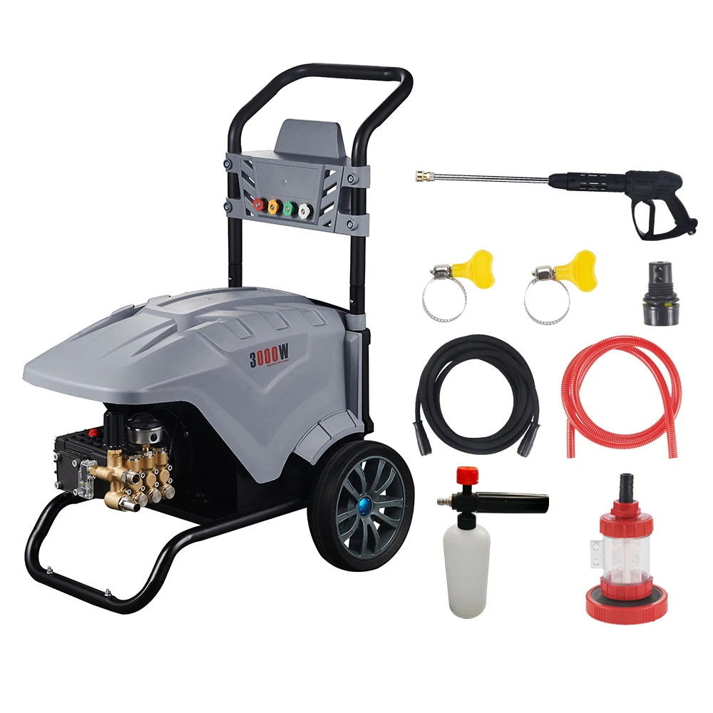 

Hot Sale Professional 3000W Portable Electric Cleaner Kit New High-Pressure Car Washer Vehicle Wash Machine for Car Wash Shops