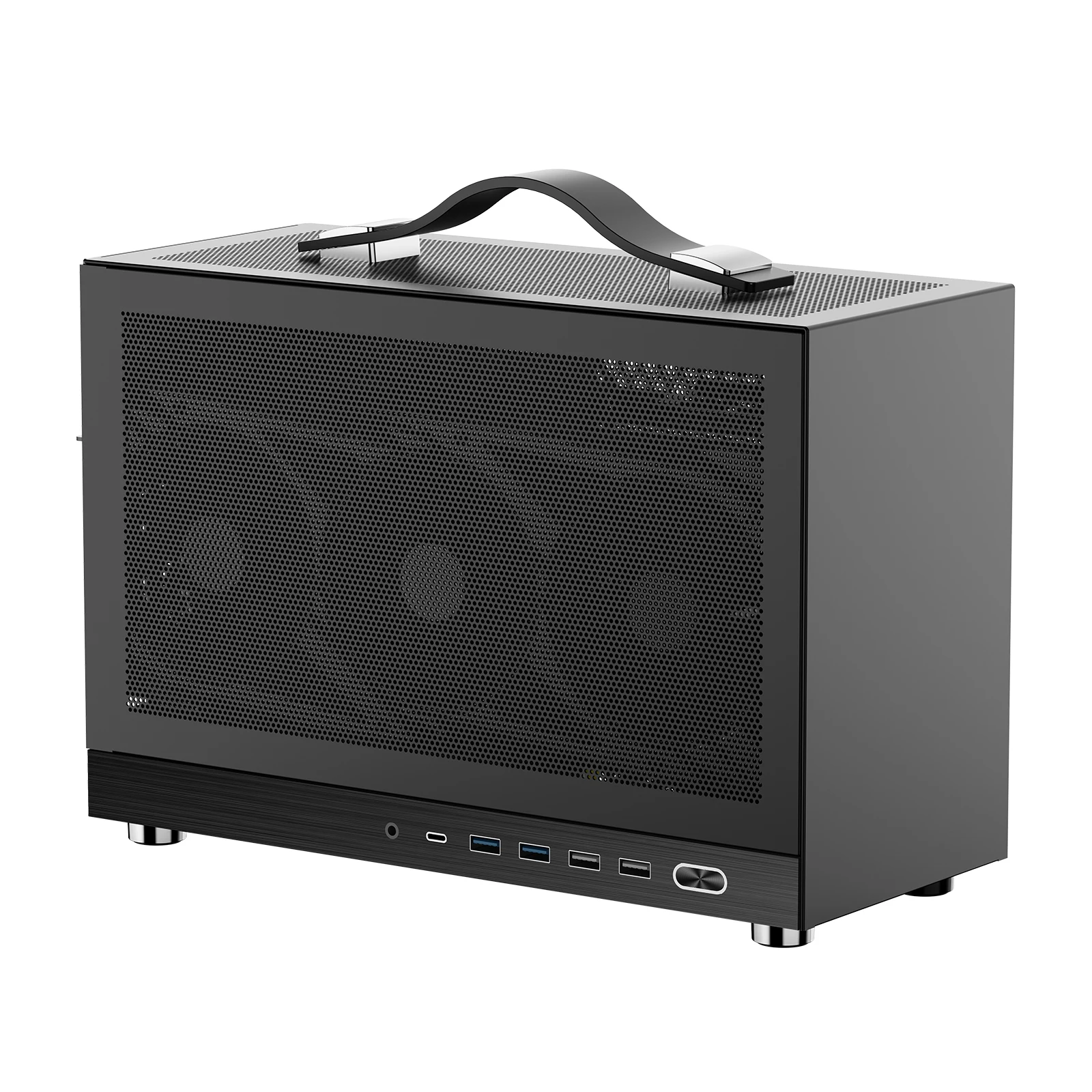 Shiny Snake S300 Pro - 8.5L MESH ITX Chassis - Support 3 Cooling