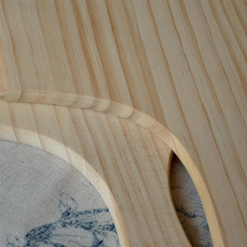 ABWR-14 Polegada bandeja de pizza de madeira natural placa de charcutaria espátula de pizza pá paddle cozimento bakeware pizza e bandeja de pão