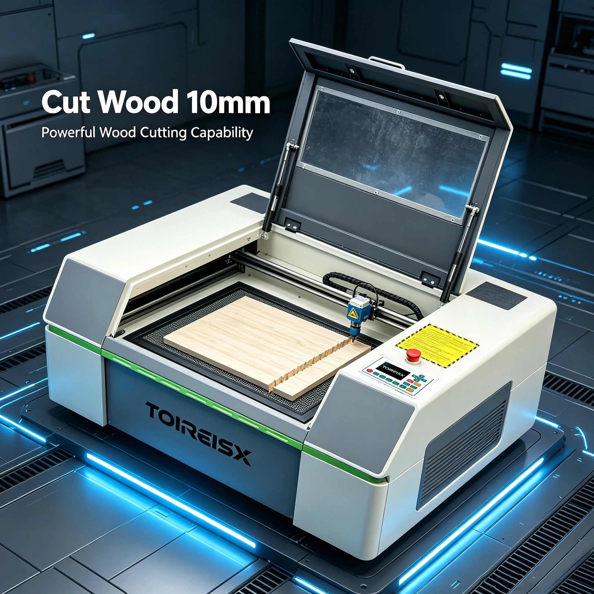 Mesin Pengukir Laser dengan Ba - Industrial Laser Engraver For Wood ulasan dan harga