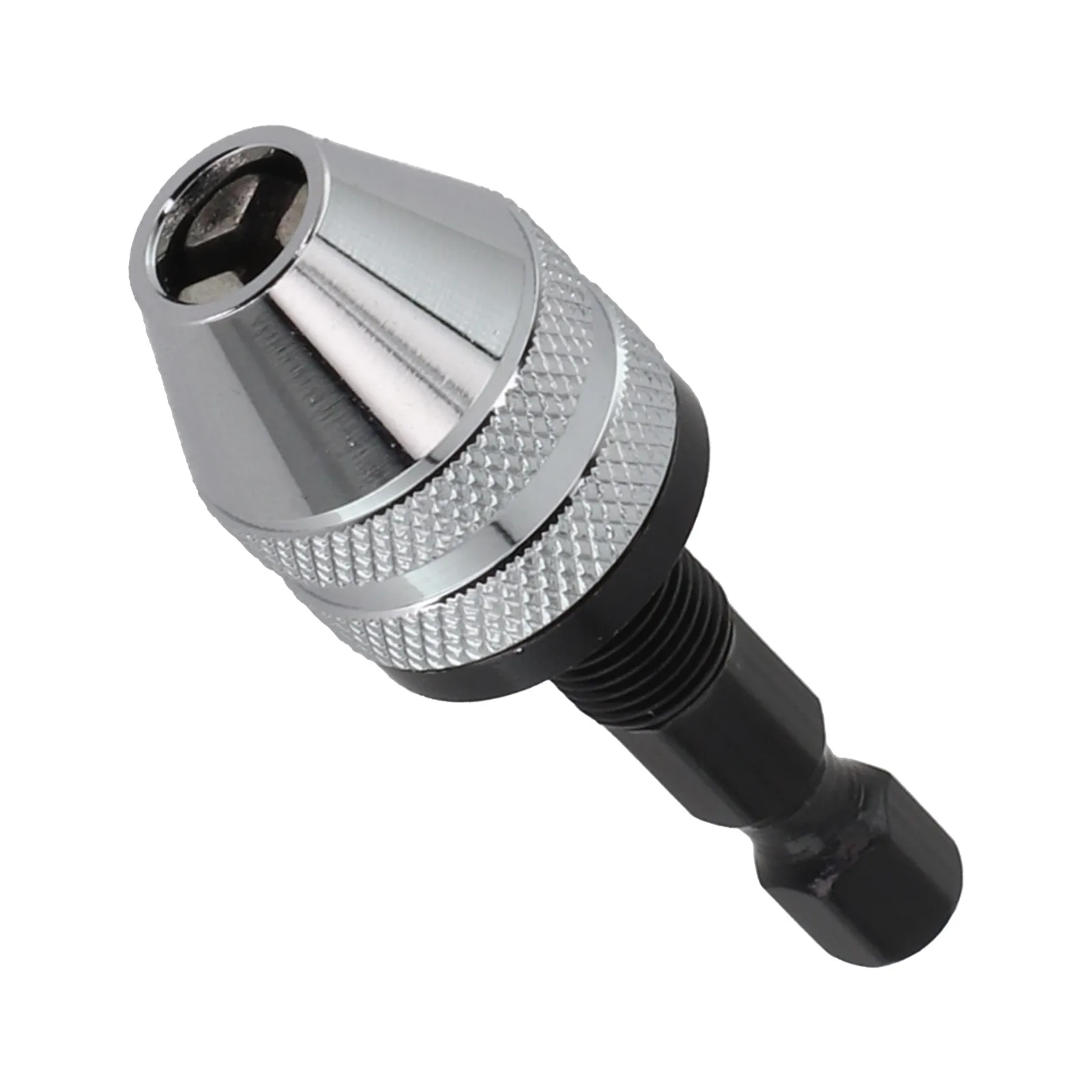1Pc Electric Grinding Chuck With Hex Handle Adjustable Chuck For Electric Grinders Hex Shank Twist Drill Adapter Flat Tail Chunk