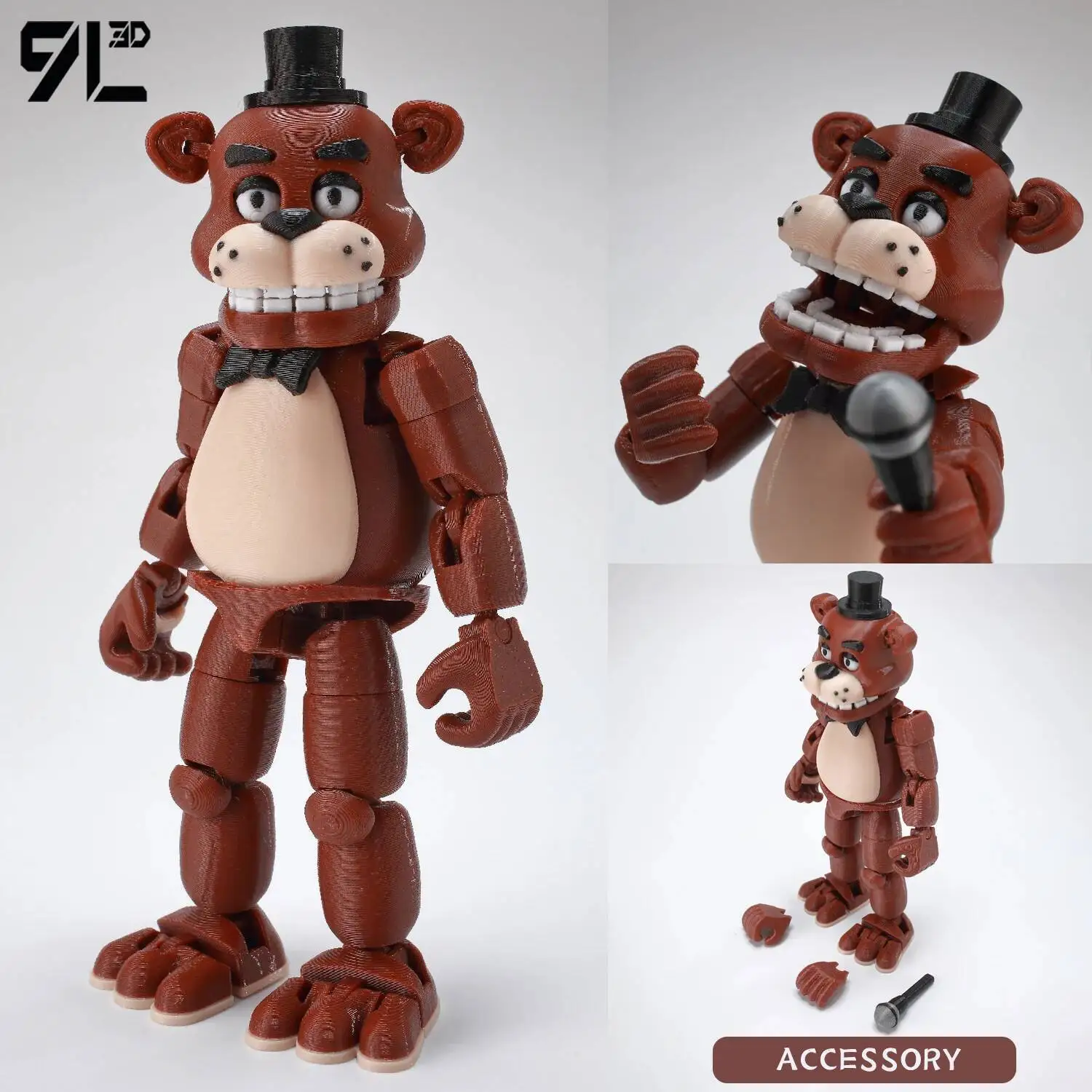 9L3D Dummy13 Horror Game Figure Realistic Anime Model Toys Articulated Joints Classic Collectible Desktop Ornament Surprise Gift image 3