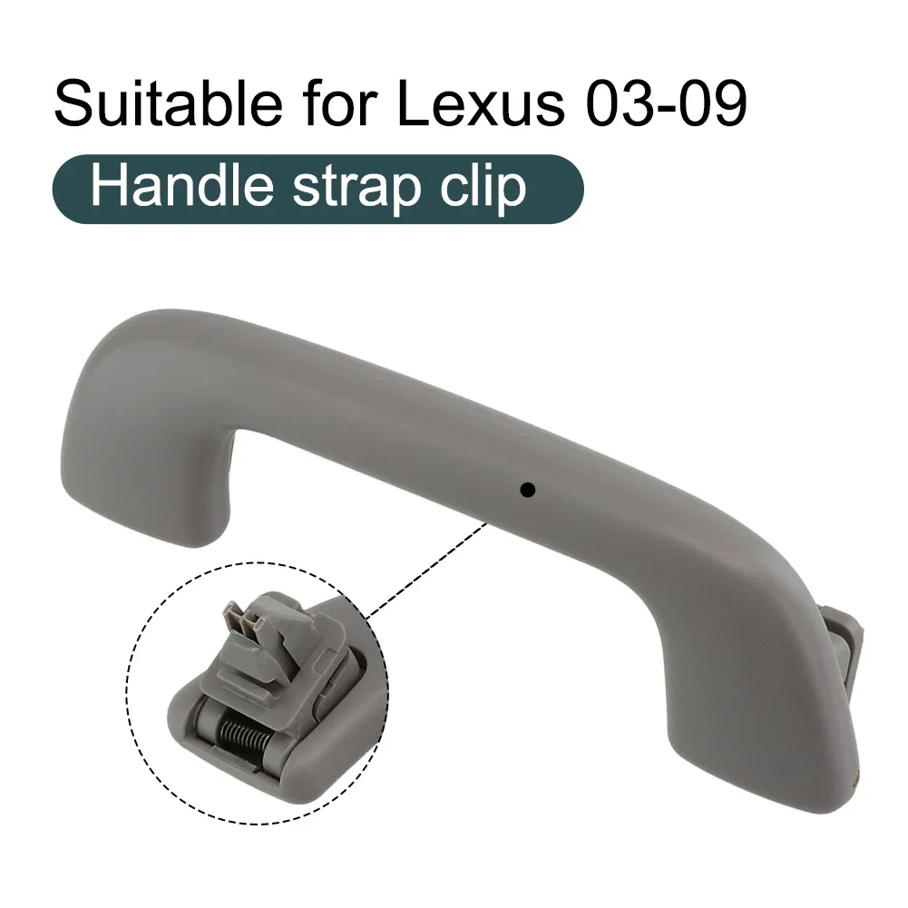 New Gray Rear Door Assist Handle W/h Clips For Land Cruiser For Lexus GX470 03-09 For Toyota For Land Cruiser / Prado 120 2003