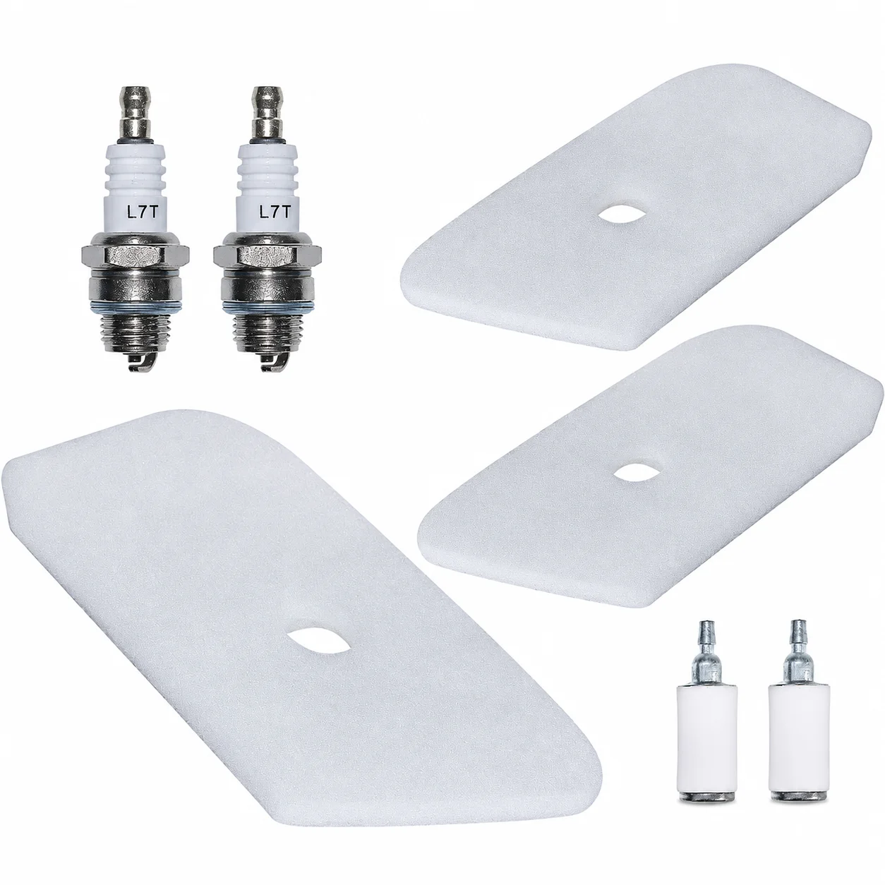 Air Filter Spark Plug Fuel Filter Kit For Husqvarna 125Rj 128Ld 128Ldx 128Cd 128R Trimmer Parts 5301502-53 358791300 358792010