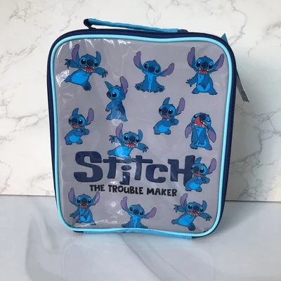 

Disney Stitch W5903 Anime Cosmetic Bag Handbag Storage Bags Makeup Girl Birthday Gift