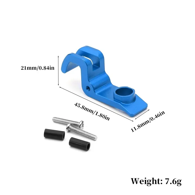 FOR MJX 16208 Body Shell Locker 16017 Metal Locking Hook For MJX 16208 H16H Aluminum Replacement Upgrade Parts