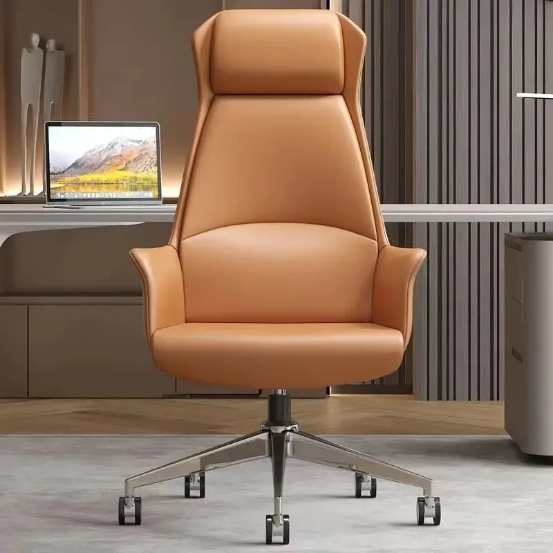 Luxury Conference Office Chair Boss Sleep Comfy Computer Waterproof Game Backrest Chairs Raise Bureaustoel High Furnitures