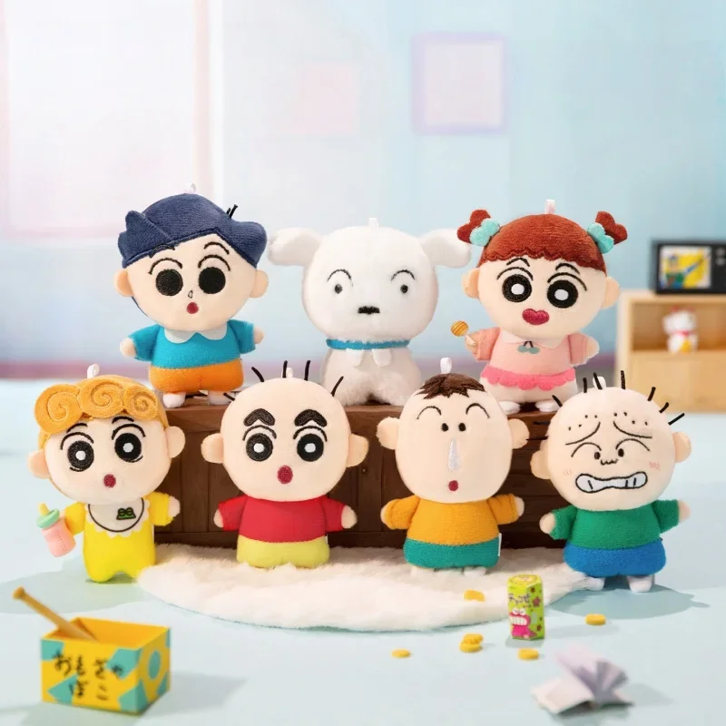 

Новый карандаш Shin chan Baby Series, милая кукла, кулон, сумка, украшение, коллекция игрушек, орнамент, подарок на день рождения для девочек-сюрприз