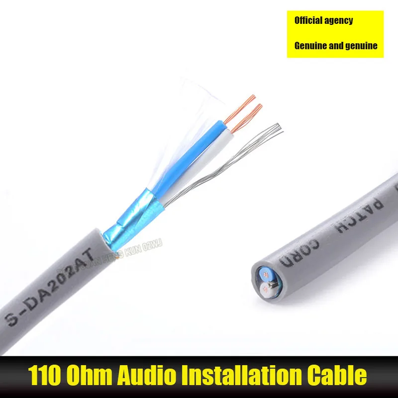 Kabel Audio GT-6 1-20meter, kabel PVC Multi Channel 4.8 2core mikrofon kinerja panggung, kabel Teknik LED