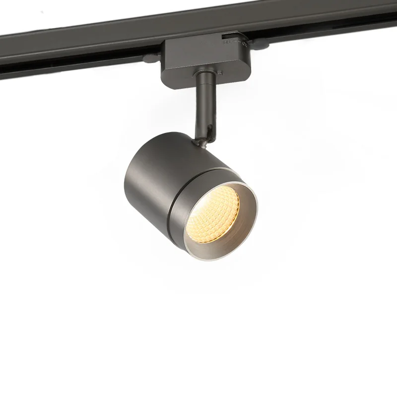 

Aisilan LED Adjustable Track Lighting Heads 7W Aluminum Track Lighting Fixture RA≥93 Rail Ceiling Spotlight for Kitchen Artwork