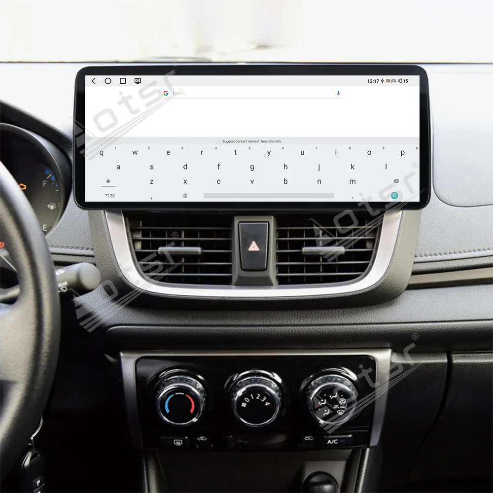 12,3 pulgadas Android 13 para Toyota Vios L 2017-2021 pantalla navegación Gps Carplay Radio de coche HD pantalla táctil estéreo unidad principal automática