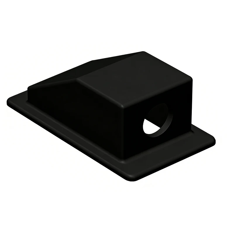 RV Solar Roof Single Point Mount Bracket, Awning Tent Pole Fixing Support Holder Anti-Wind Outdoor Camping Accessories