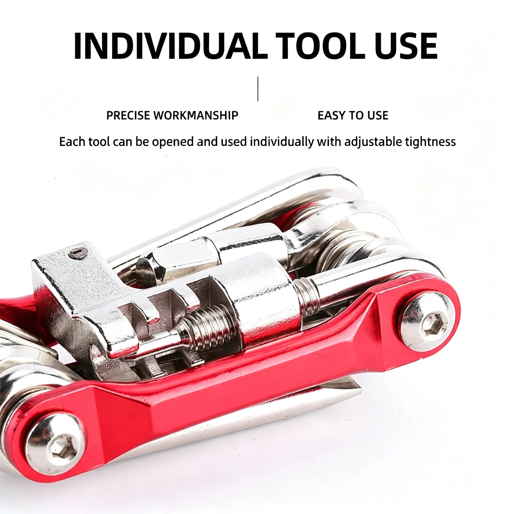 11-in-1 Bicycle Repair Tool Set—Suitable for Mountain Bikes Wrenches Screwdrivers Chain Tools Multifunctional Bicycle Repair Set