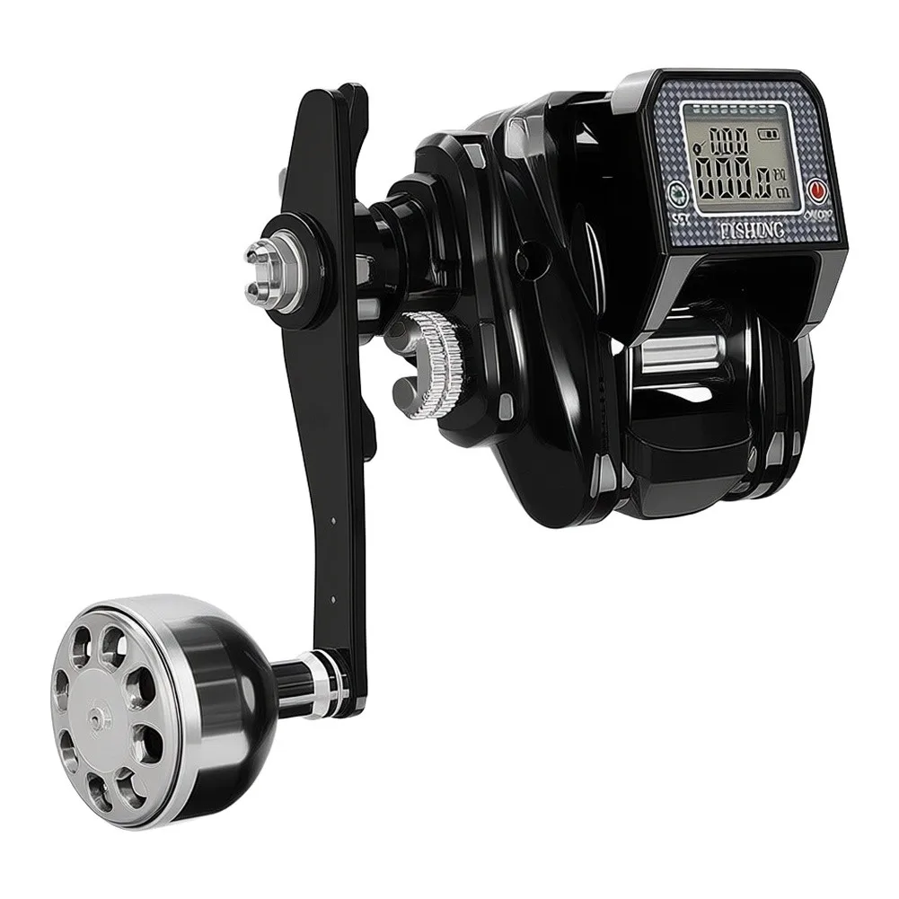 S200 Digital Baitcasting Reel Delivers Accurate Line Tracking Solar + USB Power Supply 10-Step Magnetic Braking - view 6