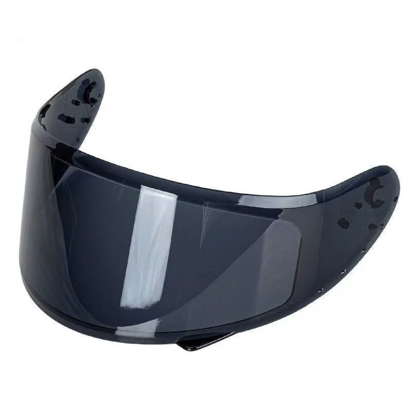 Classic 111 Full Face Motorcycle Helmet Lenses Windshield HD Vision Riding Gear Silver-Coated Tea-colored