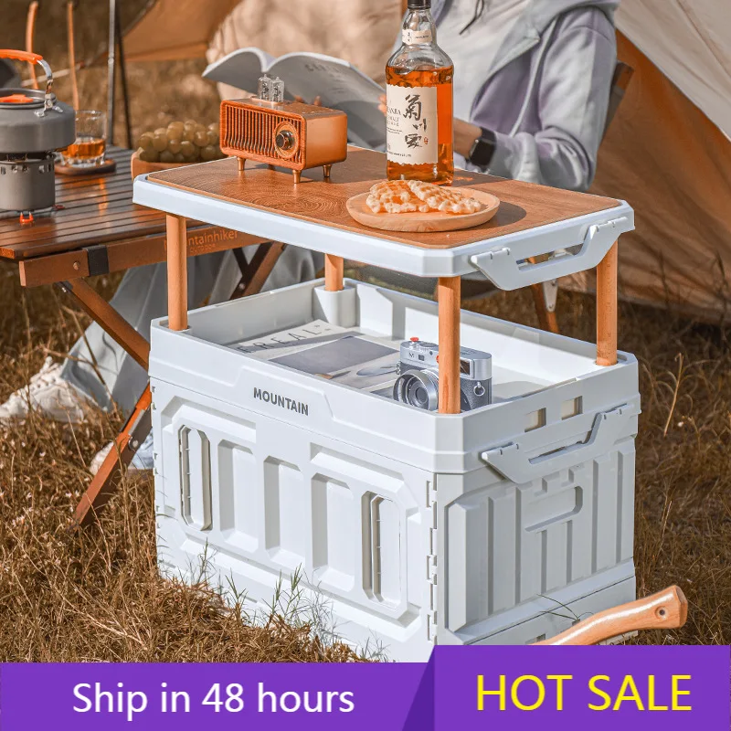 

POWER LEAP Cover Outdoor Camping Camping Box Storage Box Wholesale Custom Logo Opening Folding Industrial Multifunction 1pcs