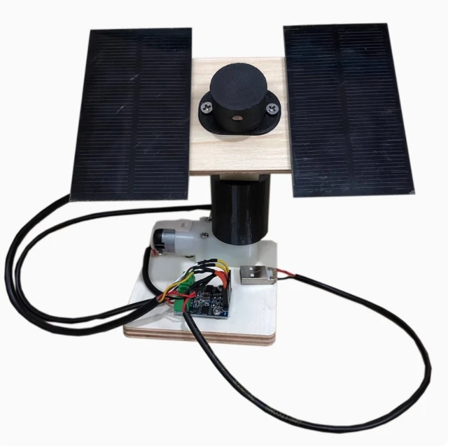 Imagem -02 - Sistema de Rastreamento Solar Rastreamento Solar Girassol Fotovoltaico Desenvolvimento Educacional Solar Cultivo de Interesse