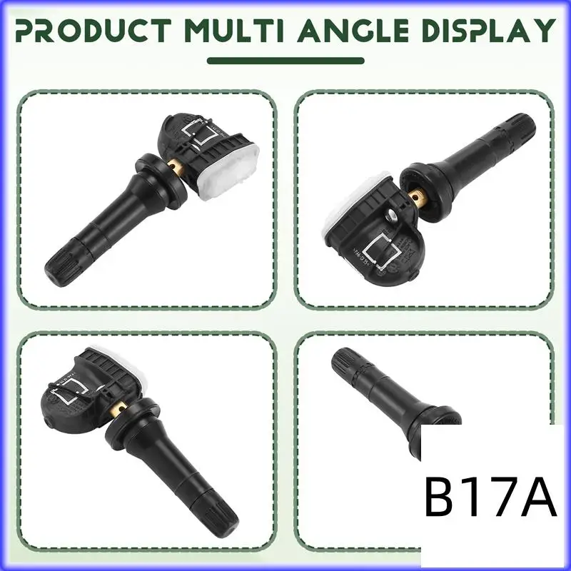 مستشعر مراقبة ضغط الإطارات BT TPMS 433Mhz مناسب لسيارة Ford PX MKII Ranger / Everest / Mondeo EV6T1A180D