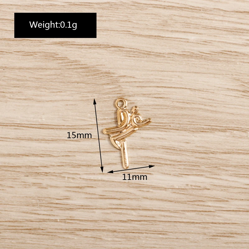 Tusember 100 Stück kleine Eisenblech-Anhänger in Form von Tauben für DIY-Ohrringe, Halsketten und Modeschmuckherstellung – Detail 20