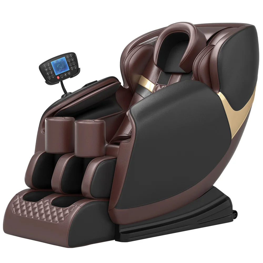 Novo luxo high end pescoço e ombro 3d 4d 8d cadeira de massagem gravidade zero pode ser usado por idosos e crianças