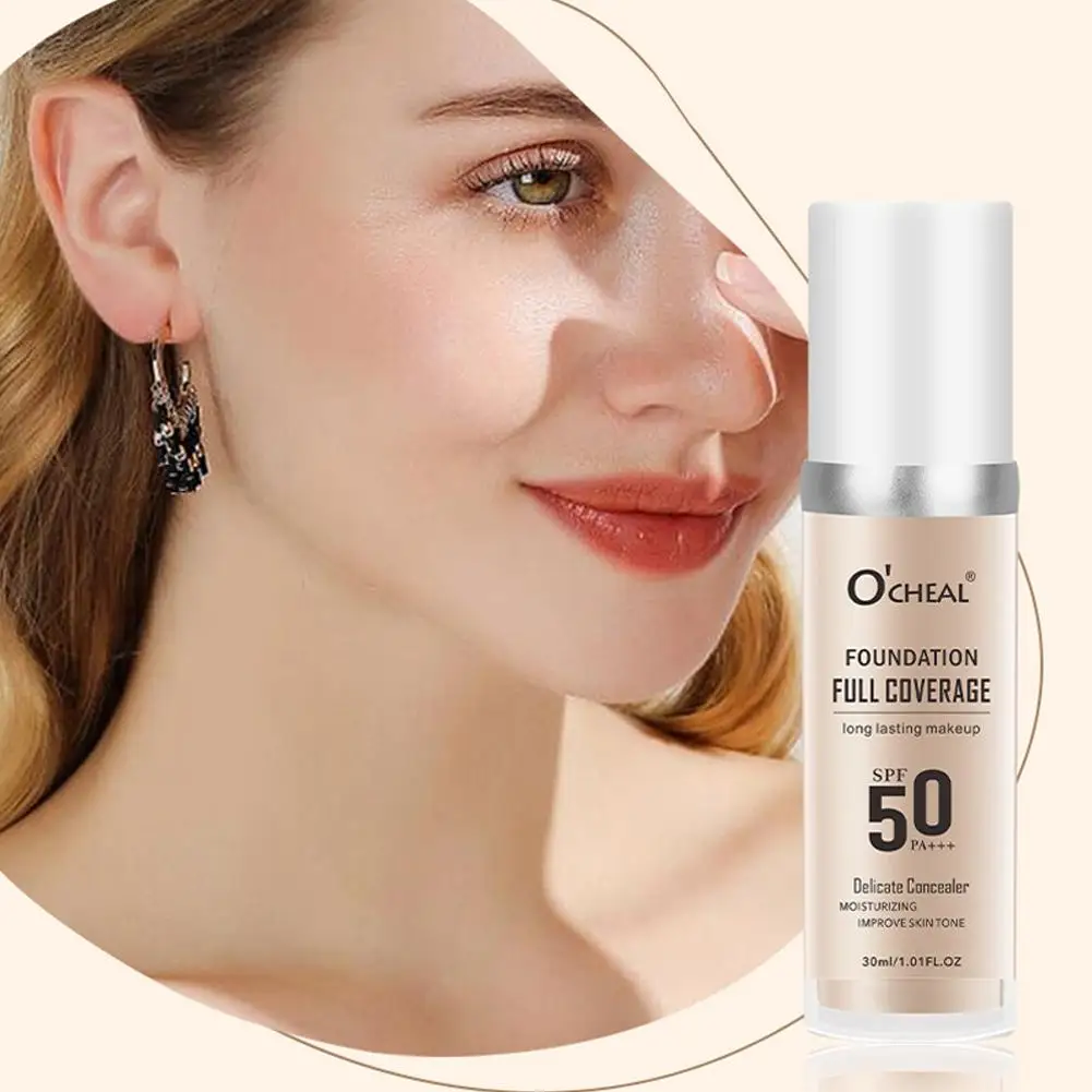 30ml Colour Changing Mature Skin Foundation Hydrating Change Lasting Light Foundation Waterproof And Skin Tone Foundation